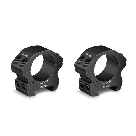 Vortex Pro Series Rifle Scope Rings 48 Star Rating W Free Shipping