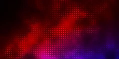 Dark Blue Red Vector Background With Spots Abstract Decorative Design