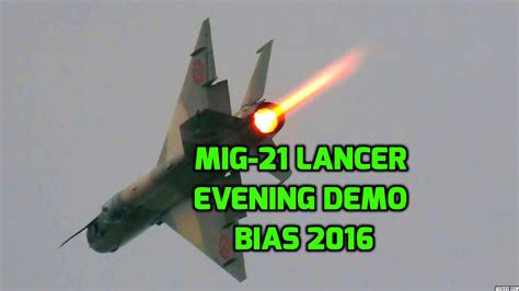 Insane Mig 21 Lancer Sunset Power Display Bias 2016 Afterburner Epic