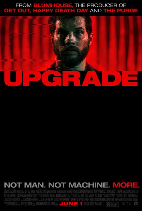 Upgrade (2018) Poster #1 - Trailer Addict
