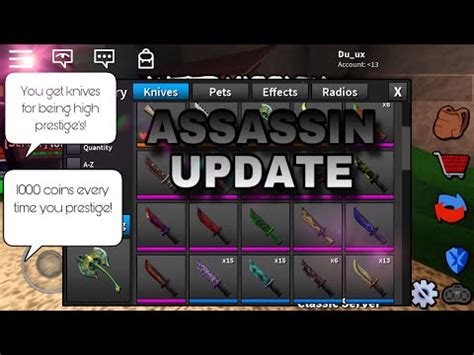 Huge Update In Assassin Roblox Clans Rewards And More Youtube