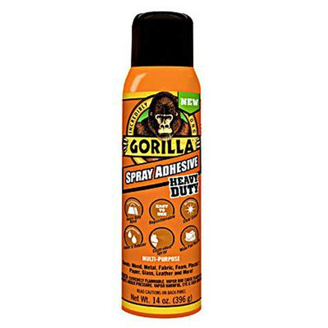 New Gorilla Glue 6301502 Adhesive Spray 14 Ounce1 Each