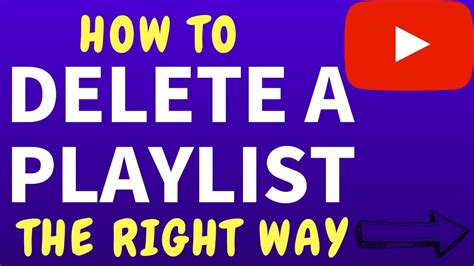 How To Delete A Playlist On Youtube Delete Your Youtube Playlist