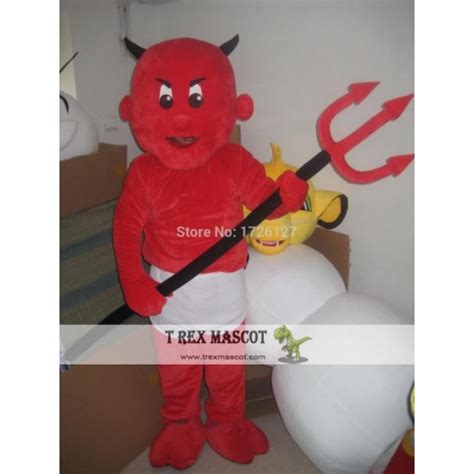 Mascot Red Devil Mascot Costume