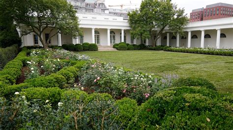 Spruced Up White House Rose Garden Set For First Lady Speech Klas