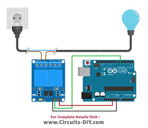 How To Interface 2 Channel Relay Module With Arduino Uno