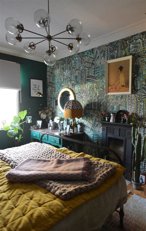 The Girl With The Green Sofablog Homecreating A Maximalist Bedroom How