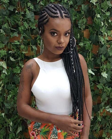 Short Straight Back Braids With Beads 20 Trendiest Fulani Braids For 2021