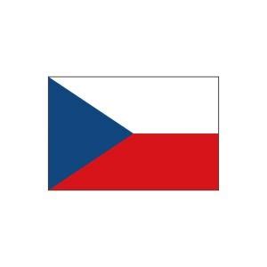 Flagge von tschechien emoji gehört zu der kategorie flaggen, unterkategorie nationalflaggen. Tschechien, Flagge, Aufkleber, Digitaldruck