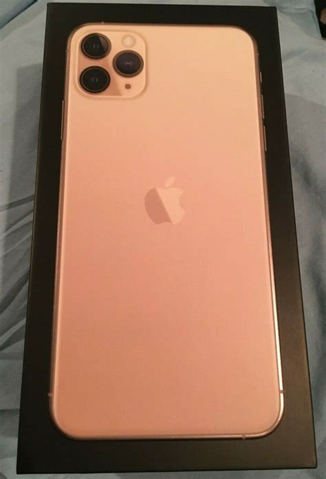 New Apple Iphone 11 Pro Max 256gb Gold Atandt Only Clean Esn Ios