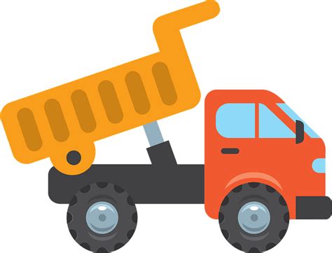 Construction Dump Truck Clip Art