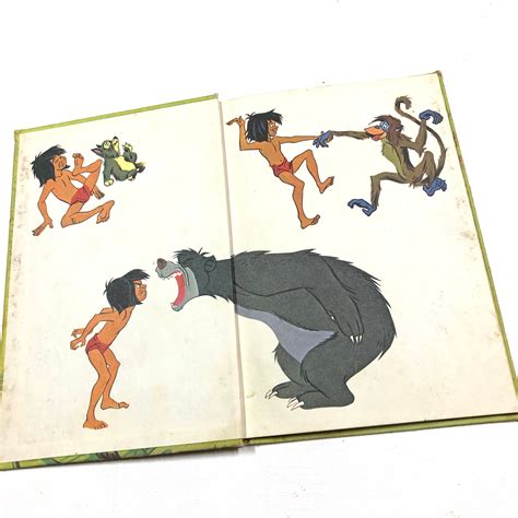 The Jungle Book Story Book Disneys Wonderful World Of Reading 1974