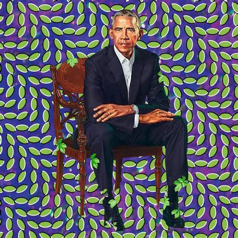 Merriweather Obama Pavilion The Obamas Official Presidential Portraits Know Your Meme