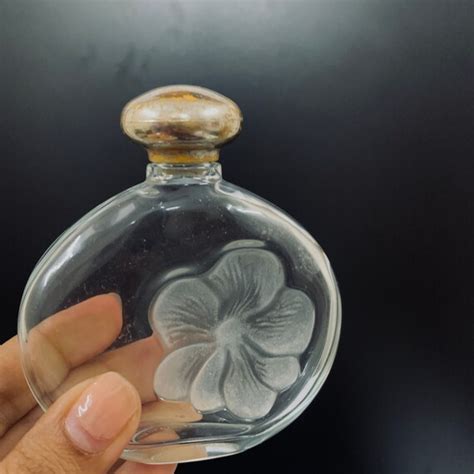 Vintage Lalique Perfume Bottle Designed For Nina Ricc Gem