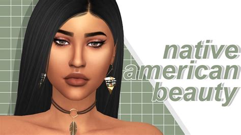 Sims 4 Native American Skin
