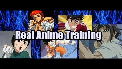 Real Anime Training Intro Theme Youtube