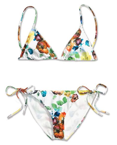Summers On Its Way Shop The 20 Hottest Bikinis Of The Season Floral