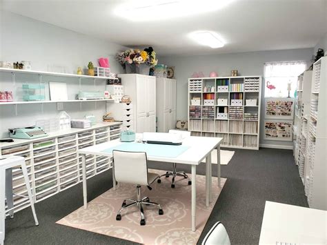 Basement Craft Room 10 Creative Craft Rooms And Home Offices Classy