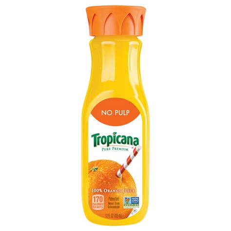 Save On Tropicana Pure Premium Orange Juice No Pulp Order Online