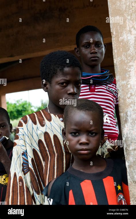 Children In West Africa Stock Photo Alamy