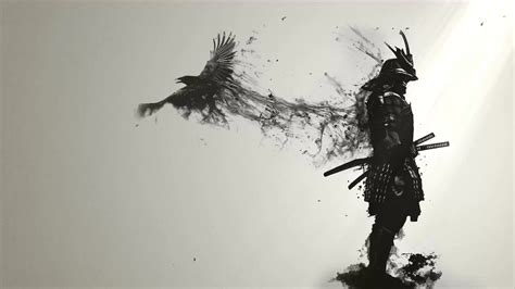 Crow Samurai Live Wallpaper Moewalls