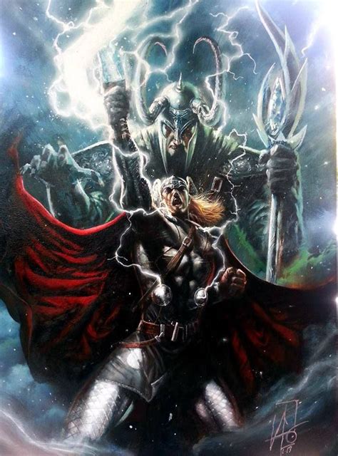 17 Best Images About Comic Art Thor God Of Thunder On