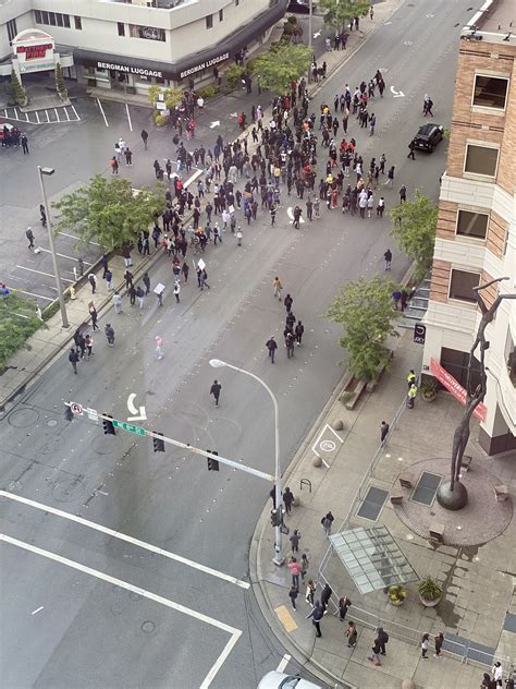 Protests In Bellevue Turn Into Riots And Looting Downtown Bellevue Network