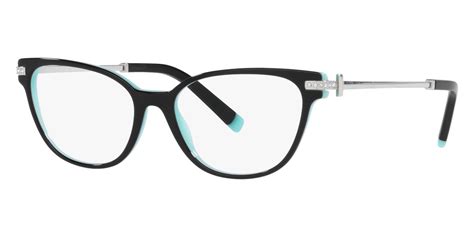Tiffany™ Tf2223b 8055 52 Black On Tiffany Blue Eyeglasses