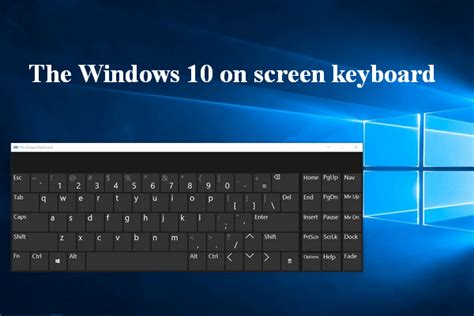Pull Up Virtual Keyboard Windows 10 Deltatim