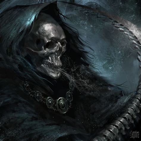 Reaper Horror Concept By Sapphire Art Art Reaper Monster Art
