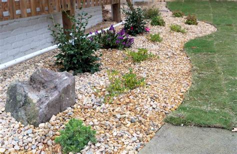 River Stone Landscaping Ideas Stone Landscaping Front Yard