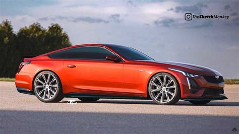 Cadillac Ct5 V Blackwing Rendering Shows Cool Coupe Gm Wont Build