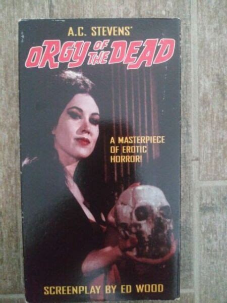 orgy of the dead vhs 1994 for sale online ebay