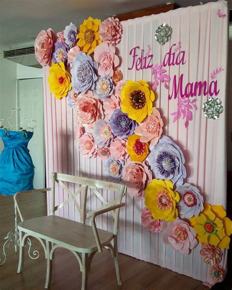10 de mayo de 2021. Lindo panel para celebración del día de la Madre | Ideas ...
