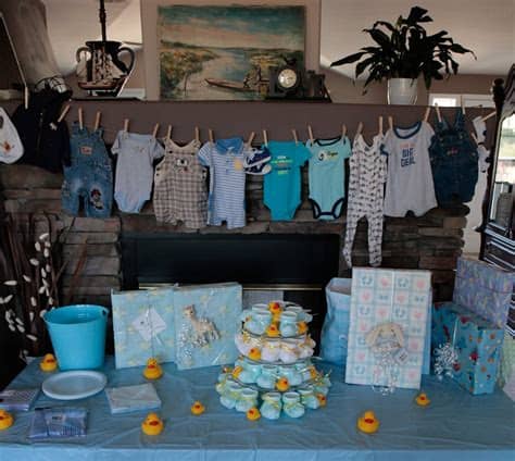 Download this free psd file about blue baby shower decorations, and discover more than 10 million professional graphic resources on freepik. Swiss Laundry: Little Boy Blue, Baby Shower - Decorations