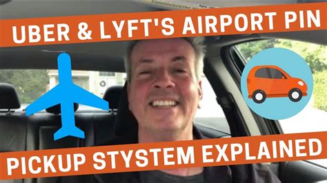 Uber And Lyfts Airport Pin Pickup System Explained Youtube
