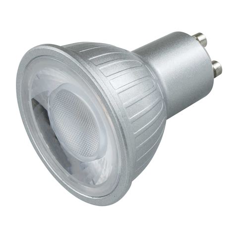 Fusion 5W GU10 LED Dimmable Wide Flood Lamp 3000K (EDLED/GU10WF/5WW/DIM ...