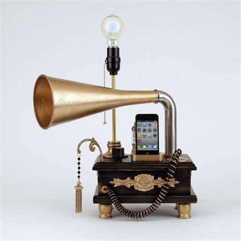 Steampunk Gramophone For Iphone And Android 3 Gramophone Steampunk