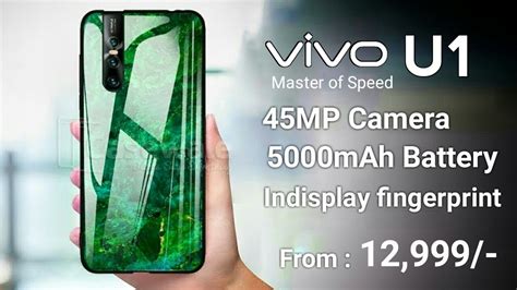 The vivo v21e is announced on april 27. Vivo U1 5G Introduction - Launch Date, Price, Camera ...
