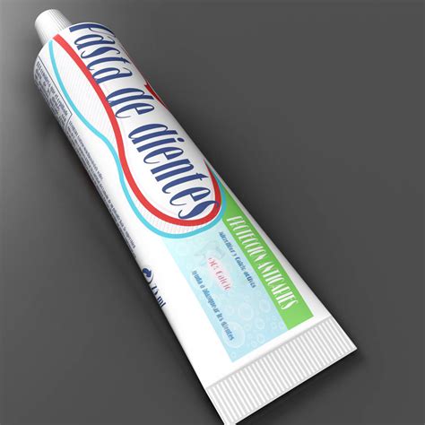 Toothpaste 3d Model