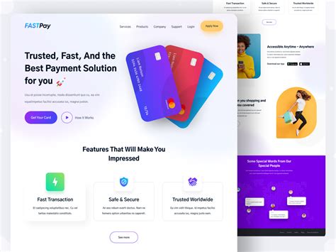 Fastpay Payment Solution Landing Page By Ashraful For Lol Studio On