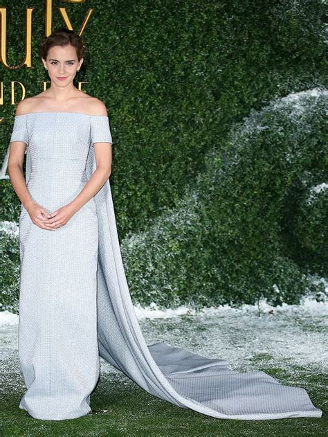 Beast represents the jerk bad guy. Emma Watson Eco-Friendly in Emilia Wickstead and Manolo ...