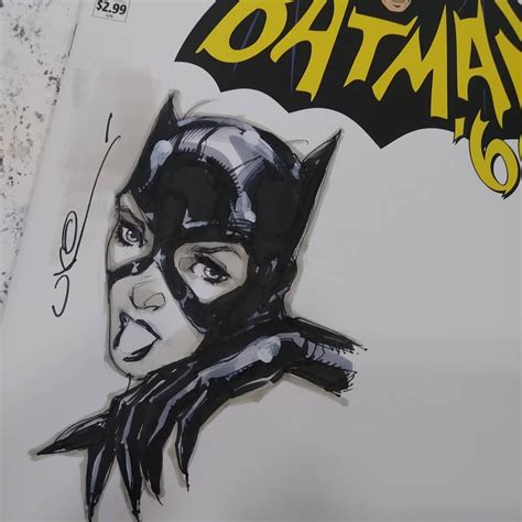 Catwoman By Uko Smith Wizardworldcolumbus Artiste Art Batman66