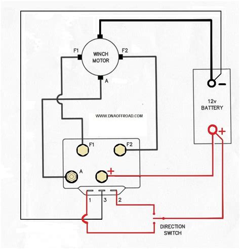 Understanding Wiring Diagrams For 12v Winches Moo Wiring