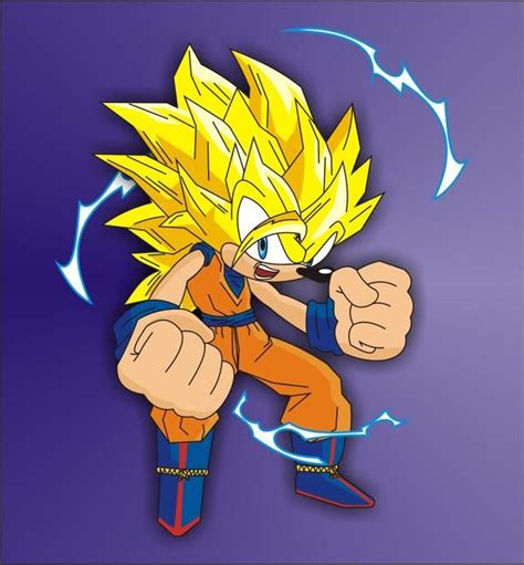 Sonic Dbz Style Colored By Rampage625 On Deviantart Sonic Dragon