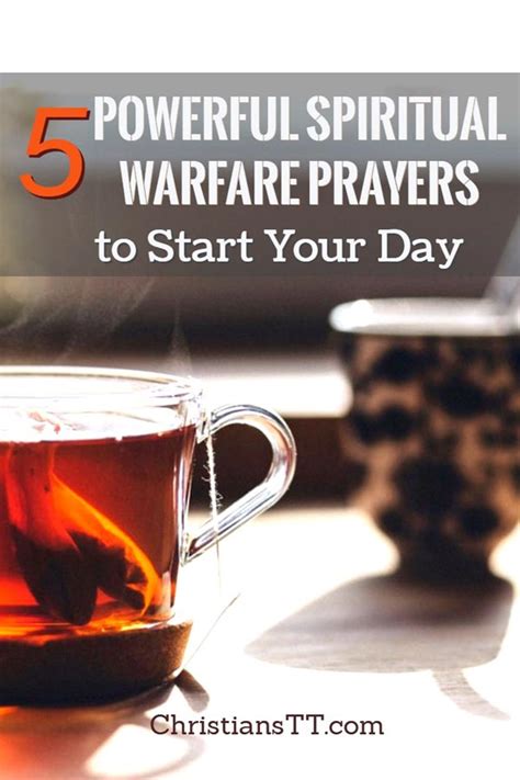 5 Powerful Spiritual Warfare Prayers To Start Your Day