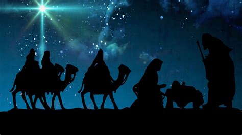 Nativity Silhouette Wallpapers On Wallpaperdog