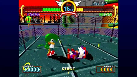 Sonic The Fighters Xbox Live Arcade Arcade As Fang Youtube
