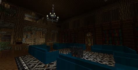 Wayne Mansion Batcave Minecraft Map