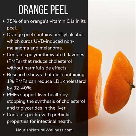 Pin By Khoo Gs On Nutritional Immunology Orange Peel Nutrition